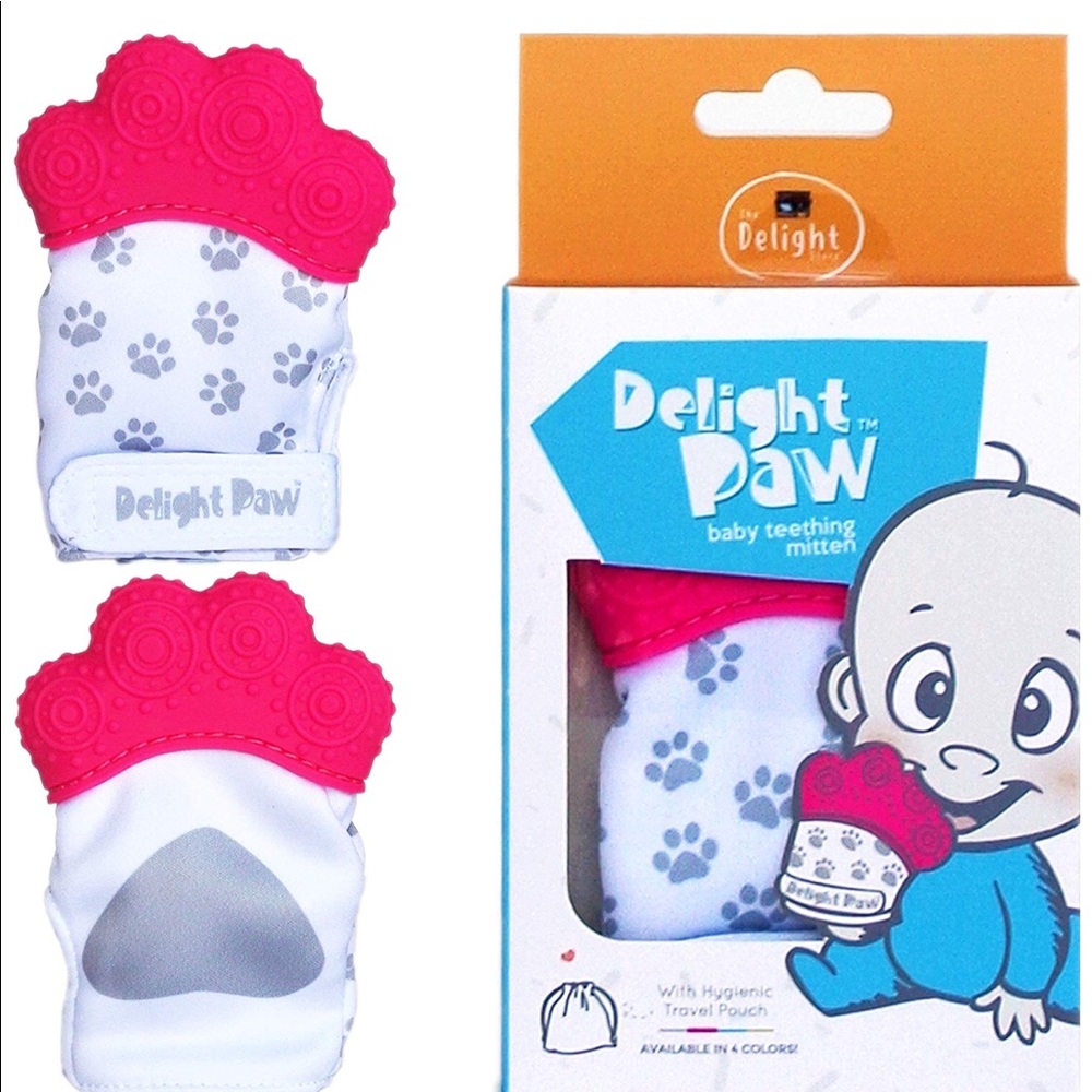 Paw Baby Teething Mitten Mom Designed